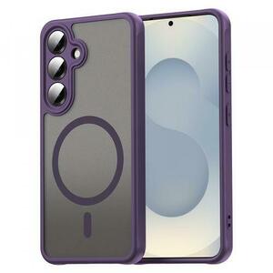 Husa MagSafe pentru Samsung Galaxy S24+ S926, Techsuit, HaloFrost II, Mov imagine