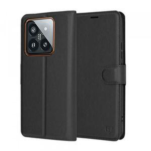 Husa pentru Xiaomi 14 Pro, Techsuit, Leather Folio, Neagra imagine