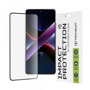 Folie de protectie Ecran Techsuit pentru Xiaomi Poco X7 Pro, Sticla Securizata, Full Glue, 111D imagine