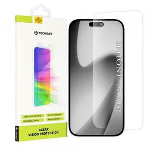 Folie de protectie Ecran Techsuit Clear Vision pentru Apple iPhone 17 Air, Sticla Securizata, Full Glue imagine