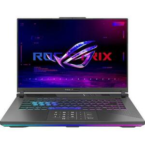 Laptop Gaming ASUS ROG Strix G16 G614FP (Procesor AMD Ryzen™ 9 9955HX (64M Cache, up to 5.40 GHz), 16inch FHD+ 165Hz, 32GB, 1TB SSD, NVIDIA GeForce RTX 5070 @8GB, Negru/Gri) imagine