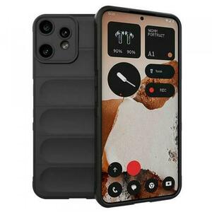 Husa pentru Nothing CMF Phone 2 Pro, Techsuit, Magic Shield, Neagra imagine