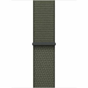 Curea Smartwatch Apple MFF74ZM/A pentru Watch 40mm, Sport Loop (Verde) imagine