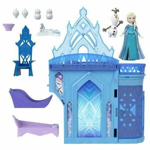 Set de joaca Disney Frozen - Elsa si castelul de gheata, cu accesorii imagine