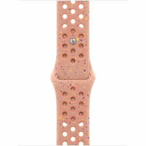 Curea Smartwatch Apple MGA44ZM/A pentru Watch 40mm, Nike Sport Band, S/M (Roz) imagine