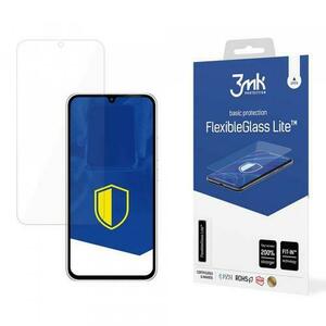 Folie de protectie Ecran 3MK FlexibleGlass Lite pentru Samsung Galaxy A55 5G A556 / A35 5G A356, Sticla Flexibila, Full Glue imagine