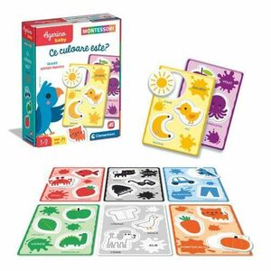 Joc Clementoni Agerino Baby Montessori, Ce culoare este? imagine