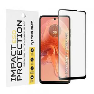Folie de protectie Ecran Techsuit pentru Motorola Moto G04s / E14 / G24 Power / G04 / G24, Sticla Securizata, Full Glue imagine