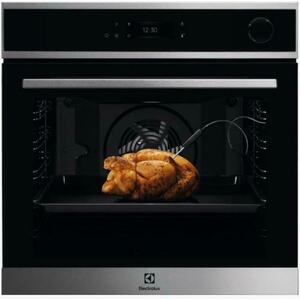 Cuptor incorporabil Electrolux EOC8P39WX, 72 L, Electric, Grill, Autocuratare pirolitica, 11 Functii (Argintiu) imagine