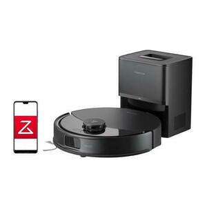 Robot de aspirare Roborock Q10 PF+ B, aspirator si mop cu statie de golire automata, 10.000 Pa, baterie 5.200 mAh, Autonomie 150 min, Navigatie AI, Recipient praf 2.7L, Lifable Mop, Suport Alexa si Google Home (Negru) imagine