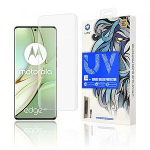 Folie de protectie Ecran Lito pentru Motorola Edge (2023) / Edge 40 Neo / Edge 40, Sticla Securizata, UV Glue, 3D imagine