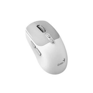 Mouse Genius NX-8080S, Wireless 2.4Gzh, Bluetooth, 1600dpi (Alb/Gri) imagine