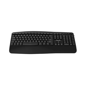 Tastatura Canyon HKB-W6, Wireless 2.4 Ghz, Bluetooth (Negru) imagine
