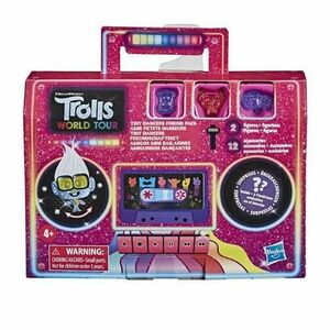 Set 2 figurine Trolls Tiny Dancers, cu 12 accesorii, 4 ani+, Multicolor imagine