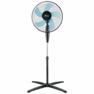 Ventilator de podea Ardes 40 cm AR5ST40PN, STEELO 40P, 3 Viteze, 50W, 5 Pale Semitransparente, Design Modern (Negru) imagine