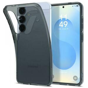 Husa pentru Samsung Galaxy S25 S931, Spigen, Liquid Crystal, Neagra Transparenta imagine