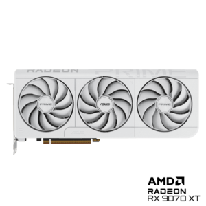 Placa video ASUS Radeon RX 9070 XT PRIME OC White Edition 16GB DDR6 256-bit imagine