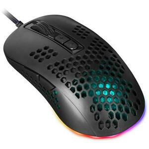 Mouse Gaming Defender Shepard GM-620L, 12800dpi, iluminare RGB, Wired (Negru) imagine