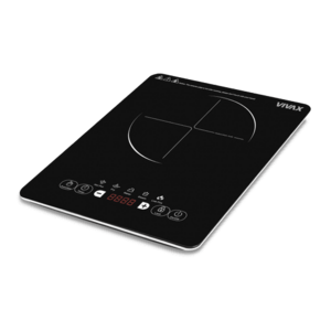 Plita inductie portabila Vivax HPI-1500TP, 1500 W, 1 zona (Negru) imagine