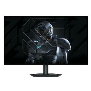 Monitor Gaming OLED Gigabyte 27inch MO27Q28G, QHD (2560 x 1440), HDMI, DisplayPort, Boxe, Pivot, 280 Hz, 0.03 ms (Negru) imagine
