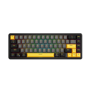 Tastatura Gaming MARVO KG964 Magma M40, Wired, USB, iluminare RGB (Negru/Galben) imagine