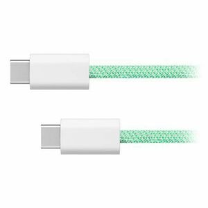 Cablu de date Kruger&Matz KM1272-1G, TYPE C - TYPE C, 100W, 1 m (Verde) imagine