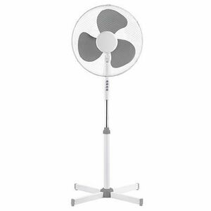 Ventilator cu picior Platinet PSF1616G, 40 W, 3 viteze, H 120 cm (Gri) imagine