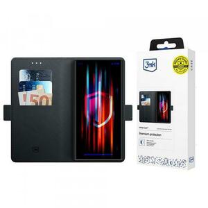 Husa pentru Samsung Galaxy S25 Ultra S938, 3MK, Wallet, Neagra imagine