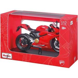 Motocicleta Maisto - Ducati 1199 Panigale, cu stand, 1: 12 imagine
