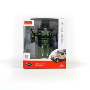 Masinuta diecast Rastar - Transformable RS, Land Rover Defender, verde, 1: 32 imagine