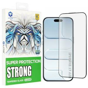 Folie de protectie Ecran Lito D+ Max Strong pentru Apple iPhone 17 Air, Sticla Securizata, Full Glue imagine