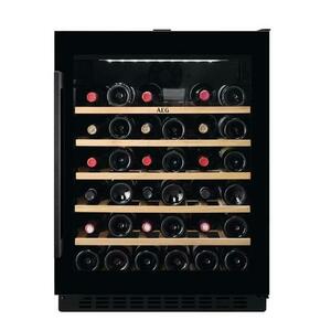 Racitor de vinuri incorporabil AEG Seeria 5000 AWUS052B5B, 145 l, 52 sticle, H 82 cm, Clasa G (Negru) imagine
