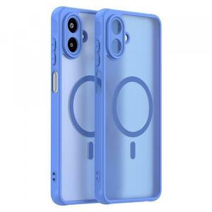 Husa MagSafe pentru Samsung Galaxy A07 4G A075, Techsuit, HaloFrost II, Albastra imagine