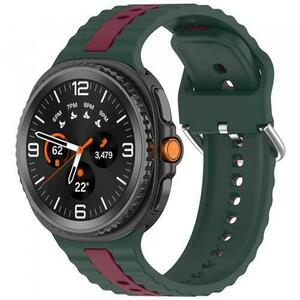 Curea Techsuit W078 pentru Samsung Galaxy Watch 8 Classic / Watch8 44mm / Watch 8 40mm, Verde imagine
