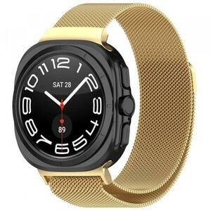 Curea Techsuit W009 pentru Samsung Galaxy Watch Ultra, Auriu imagine