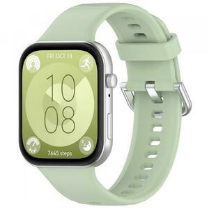 Curea Techsuit W061 pentru Huawei Watch Fit 4 Pro / Watch Fit 4 / Watch Fit 3, Verde imagine