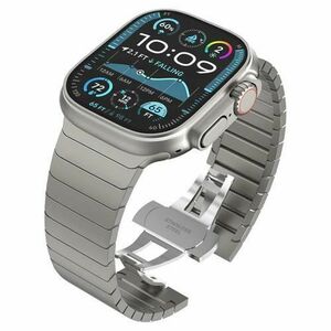 Curea Techsuit W012 pentru Apple Watch 42mm / 41mm / 40mm / 38mm Series, Argintiu imagine