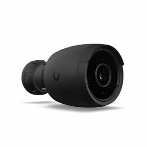 Camera supraveghere IP exterior LPR Ubiquiti G6 Bullet UVC, 4K, IR 30 m, microfon, permite recunoastere faciala si numere inmatriculare, PoE, negru imagine
