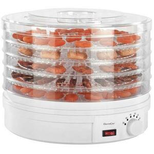 Deshidrator de fructe DomoClip DOM202, 250 W, 5 tavi (Alb) imagine