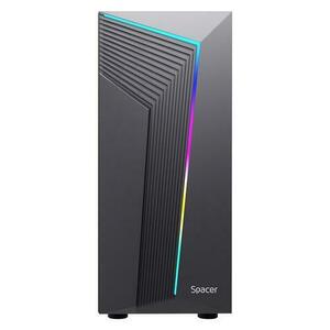 Carcasa SPACER WARRIOR, Middle Tower (Negru) imagine