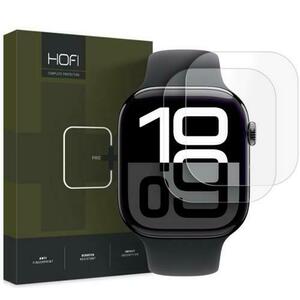 Folie Protectie HOFI HYDROFLEX PRO+ pentru Apple Watch 46mm Series, Set 2 bucati, Plastic imagine