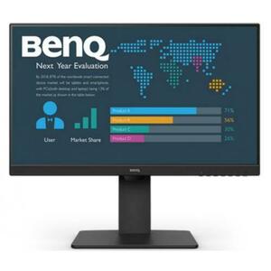 Monitor IPS LED Benq 23.8inch BL2486TC, Full HD (1920 x 1080), HDMI, DisplayPort, Boxe, Pivot, 100 Hz, 5 ms (Negru) imagine