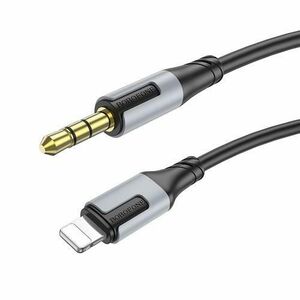 Cablu Audio Lightning - 3.5mm Borofone BL19 Creator, 1m, Negru imagine