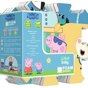 Puzzle spuma Trefl Baby Peppa Pig Summer, 8 piese imagine