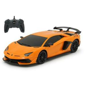 Masinuta Rastar RC - Lamborghini Aventador Svj, 1: 24, Portocaliu imagine