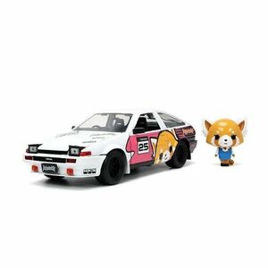 Model masina 1: 24, Toyota Trueno AE86, figura Retsuko, Jada Toys, detaliat, deschidere interior, multicolor imagine