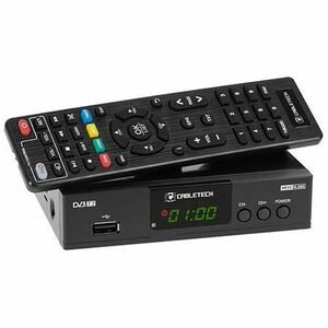 Tuner Cabletech URZ0338A, DVB-T2 H.265 HEVC LAN imagine