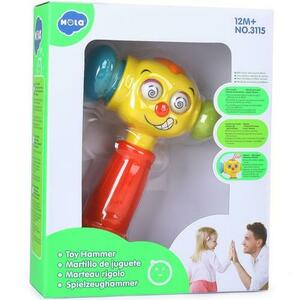 Jucarie interactiva Hola - Ciocan cu lumini si sunete imagine