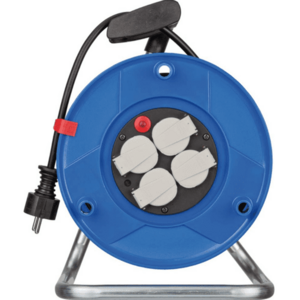 Rola cablu Brennenstuhl Garant Export, 25m (Albastru/Negru) imagine