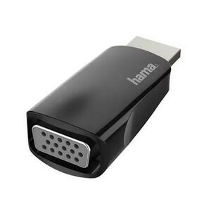 Adaptor HDMI - VGA HAMA 200344, Full HD 1080p (Negru) imagine